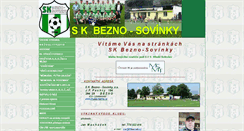 Desktop Screenshot of fotbal-bezno.cz